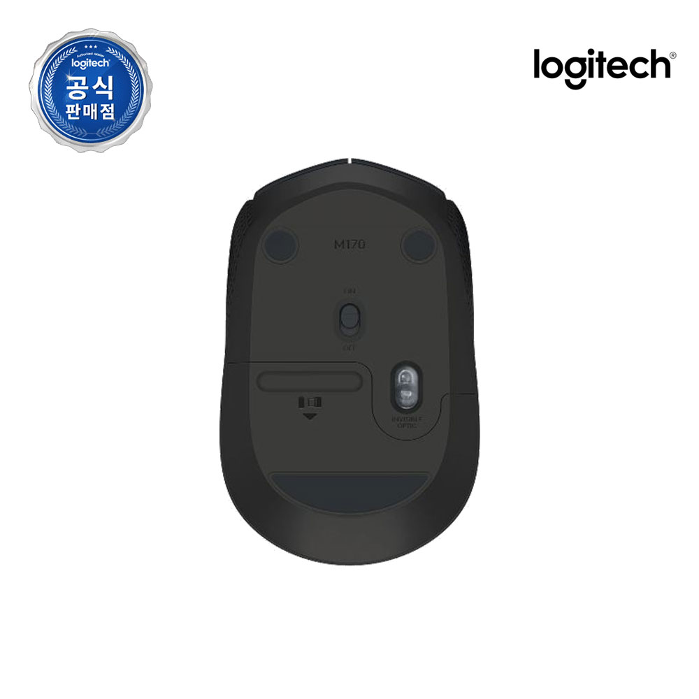 로지텍 무선마우스 M170, 블랙